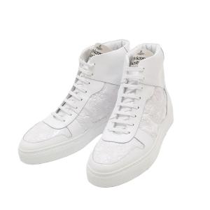 ヴィヴィアンウエストウッド Vivienne Westwood スニーカー 靴 CLASSIC TRAINER HIGH TOP 23SS 75010003M-C001J-A401 シューズ メンズ ホワイト系｜salada-bowl