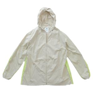 ワイスリー Y-3 ナイロンジャケット アウター HB6335 M CLASSIC LIGHT SHELL RUNNING WINDBREAKER CLEAR BROWN/SEMI FROZEN YELLOW ライトベージュ+ライム系｜salada-bowl