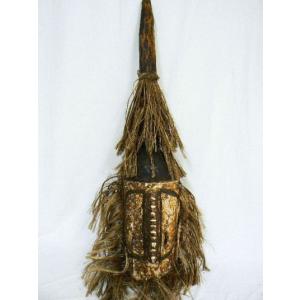 ソンゲマスク/アフリカ/アンティーク/マスク/木彫り/彫刻/木彫品/仮面