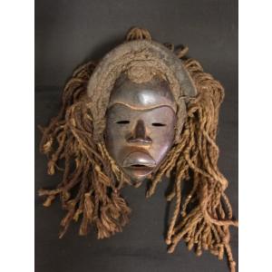 ソンゲマスク/アフリカ/アンティーク/マスク/木彫り/彫刻/木彫品/仮面