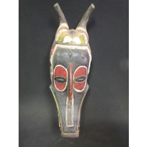 ソンゲマスク/アフリカ/アンティーク/マスク/木彫り/彫刻/木彫品/仮面