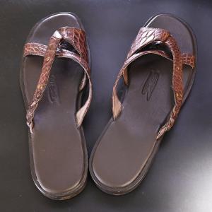 本物 超美品 ゼルパリ 最高級マットクロコダイ...の詳細画像5