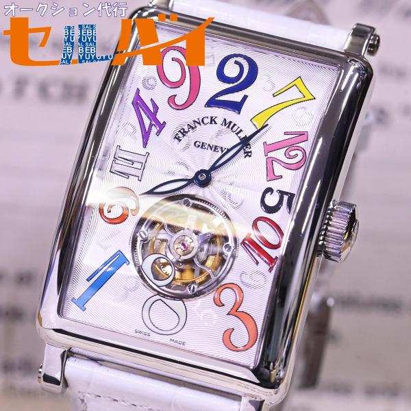 本物 極上品 フランクミュラー 定価3481万円 1300TCH プラチナ無垢 トゥールビヨン ロン...