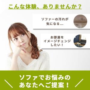 ソファーカバー 2人掛け 肘あり【手触り抜群!...の詳細画像1