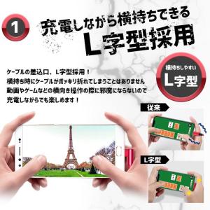 Type-c L字 充電ケーブル 「1m 全4...の詳細画像3