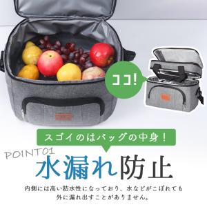 クーラーバッグ 10L 保温 保冷 2way ...の詳細画像4