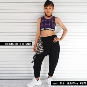 RANDSptチェックショートタンク 日本製 ...の詳細画像2