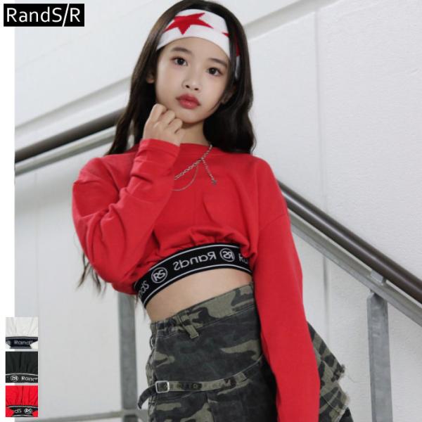 RandS/R　RSロゴゴムプルオーバー　トレーナー　トップス　ダンス衣装　日本製　　r1037/1...