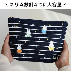 ミッフィーmiffy ポーチ 大きめ 小物入れ...の詳細画像4