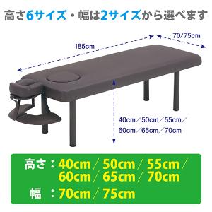 FV-220 マッサージベッドBASIC DXオメガ式　2色（アイボリー・ブラウン）有孔 　W70 ・W75　エステベッド 枕3点セット無料付属｜salon-planet