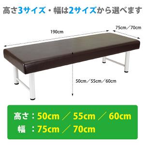 FV-215B-H マッサージベッドBASIC 180cm 3色（ブルー・ピンク