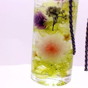 フラワーハーバリウム お供えアレンジ菊 千日紅...の詳細画像2