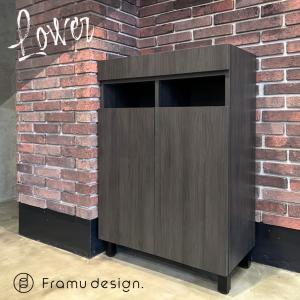 リアシャンプーキャビネットワイド/チャコールウ...の詳細画像5