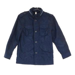 【09479】 Gap Kids ギャップキッズ アウター ブルゾン ジャンパー 上着 140 ネイビー フード付き キッズ 子供服 カジュアル シンプル｜salport-store