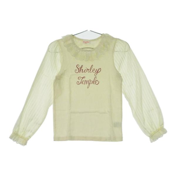 【11831】B品 ShirleyTemple トップス 150センチ ホワイト 訳あり商品 シャー...