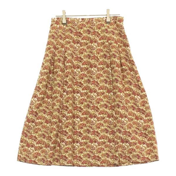 【12297】美品 MAKELET スカート 67 ピンク 良品 メイクレット ロングスカート 花柄...