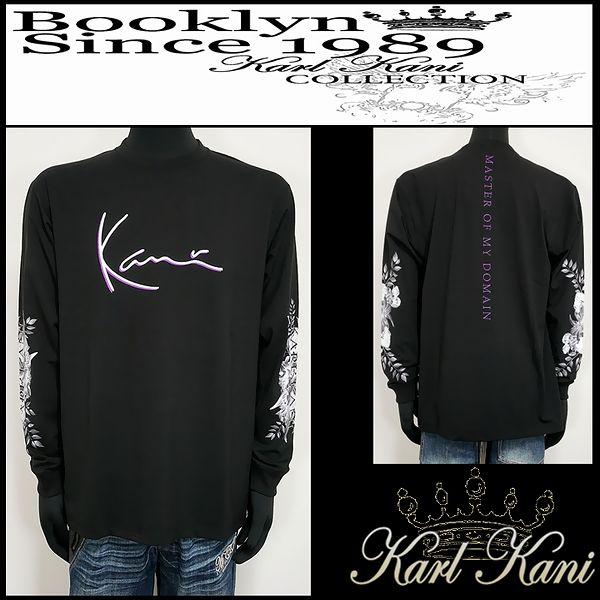 Karl Kani カールカナイ 服 ロンT アームブルーミングロンT ブラック Lサイズ 253K...