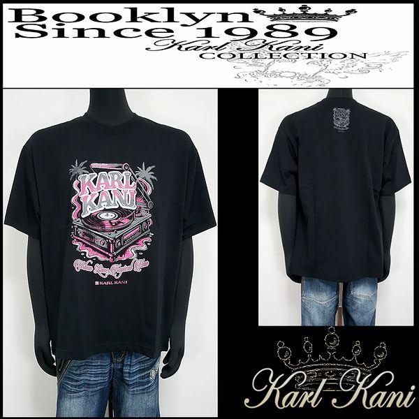 Karl Kani カールカナイ 服 Tシャツ SLジューシーライムT ブラック Lサイズ 262K...