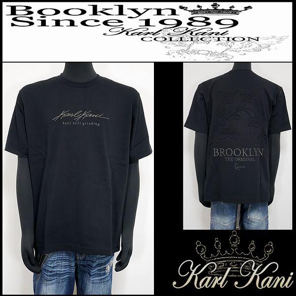Karl Kani カールカナイ 服 Tシャツ バックエンボスT ブラック Lサイズ 262K101...