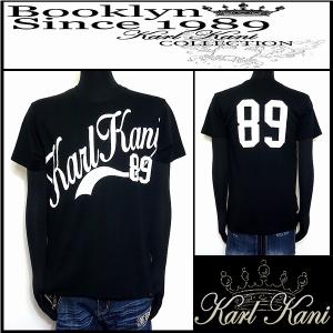 Karl Kani カールカナイ 服 Tシャツ BIGロゴT ブラック Lサイズ 62K1003｜salt