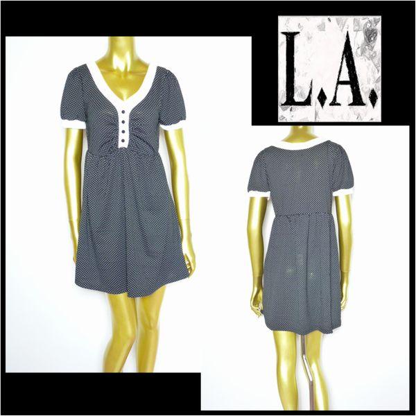 ワンピース/ドットワンピース/ブラック/フリーサイズ/LA212366