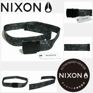 ベルト メンズ レディース ＮＩＸＯＮ ニクソン BELT BASIS PARADISE BLACK フリーサイズ NC23151788｜salt