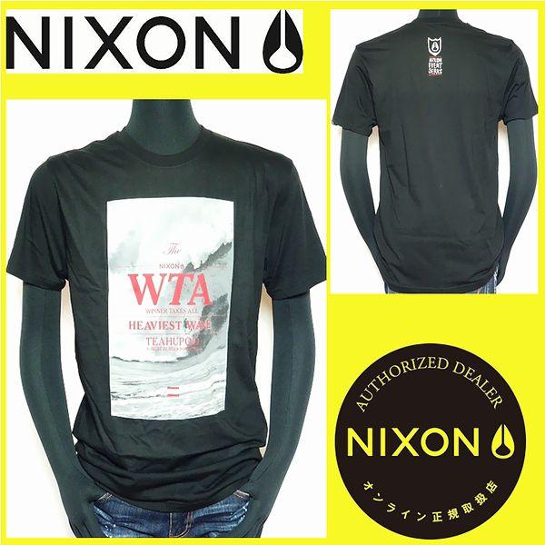 Tシャツ メンズ　サーフ系　ＮＩＸＯＮ　ニクソン　ブラック　Mサイズ NS1656000