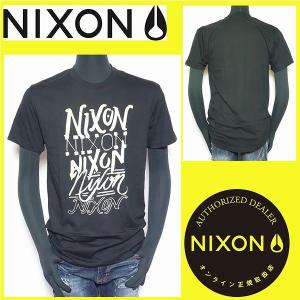 Tシャツ メンズ　サーフ系　ＮＩＸＯＮ　ニクソン　ブラック　Mサイズ　NS1670005｜salt