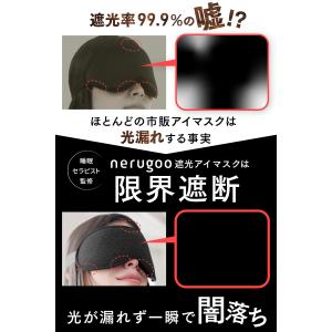 アイマスク 睡眠用 完全遮光99.99% 3D...の詳細画像1