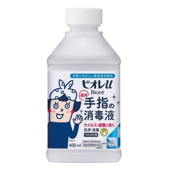 ビオレu　薬用手指の消毒液 400ml (詰め替え用）【指定医薬部外品】