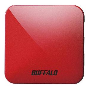 BUFFALO 無線LAN親機 11ac/n/a/g/b 433/150Mbps トラベルルーター パッションレッド WMR-433W2-PR【｜samakei-shop