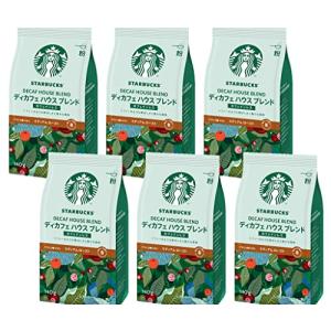 （粉）スターバックス「Starbucks(R)」 ディカフェブレンド中細挽きタイプ　1ケース　　【1袋(140g)×6】｜samakei-shop