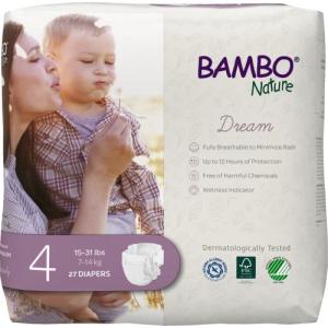 BAMBO Nature バンボネイチャー ドリーム テープタイプ M （7kg〜14kg） 27枚入り（bn16926）｜samakei-shop