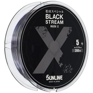 サンライン(SUNLINE) 松田スペシャル ブラックストリームマークX 200m単品 12号｜samakei-shop