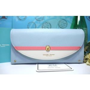 送料無料 サマンサタバサ 限定 ドラえもん 牛革 かぶせ 長財布 新品 証明書付 ギフト包装無料 藤...