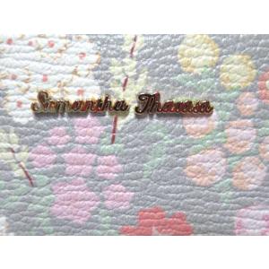 送料無料 サマンサタバサ 牛革 フラワープリン...の詳細画像3