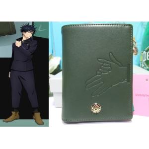 送料無料 サマンサベガ 限定 呪術廻戦 伏黒恵 二つ折り財布 折財布 ミニ財布 新品 タグ付 ギフト...