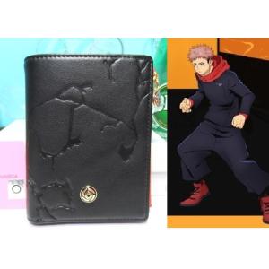 送料無料 サマンサベガ 限定 呪術廻戦 虎杖悠仁 二つ折り財布 折財布 ミニ財布 新品 タグ付 包装...
