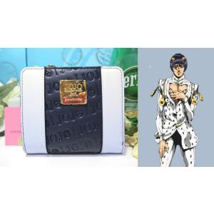 送料無料 サマンサベガ ジョジョの奇妙な冒険 黄金の風 二つ折り財布 折財布 ミニ財布 ブローノ・ブチャラティ 未使用 タグ付 サンプル品 サマンサタバサ