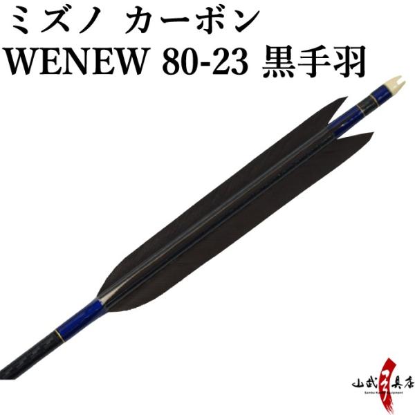 Mizuno カーボンシャフト WENEW（ウィニュー） WENEW8023 黒手羽 6本組 80-...