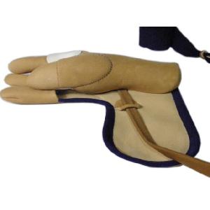 正澄 一級品 四指カケ(総ふくりん) 一文字飾有り フルオーダー製作 弓道 弓具 カケ ゆがけ ユガケ 【J-114】