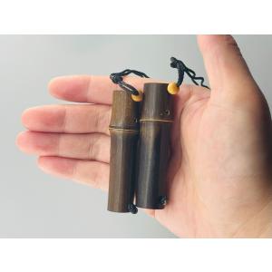 紫竹粉入れ 上下通し紐 ギリ粉 ぎり粉 入れ ...の詳細画像1