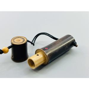 紫竹粉入れ 上下通し紐 ギリ粉 ぎり粉 入れ ...の詳細画像5