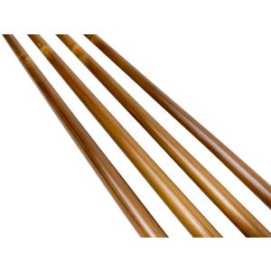 竹矢 オーダー製作 並篦 黒手羽 4本組 弓道...の詳細画像2