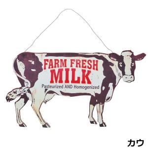 キーストーン ダイカットティンサイン カウ DITISICO...