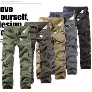 カーゴパンツ メンズ ミリタリー  メンズ カラーパンツ　チノパン カーゴ ミリタリーカーゴパンツ　スウェットパンツ