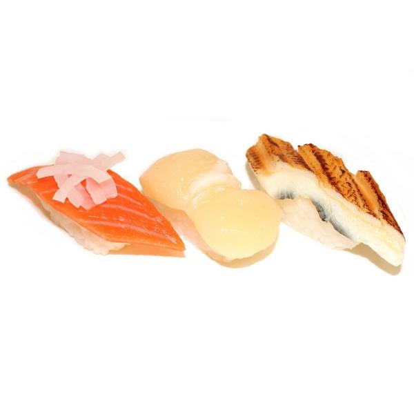 実物大　寿司　マグネット　サーモン　貝柱　穴子　食品サンプル