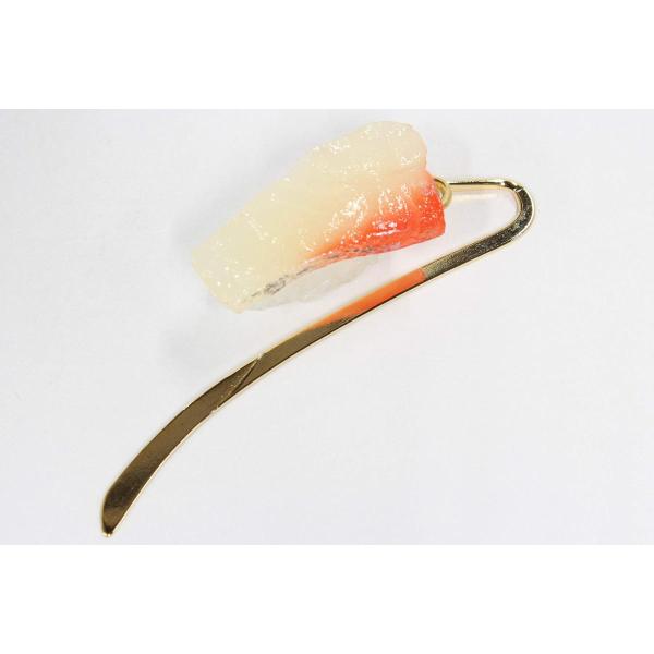 食品サンプル 寿司 しおり ブックマーク 読書 本 (はまち)