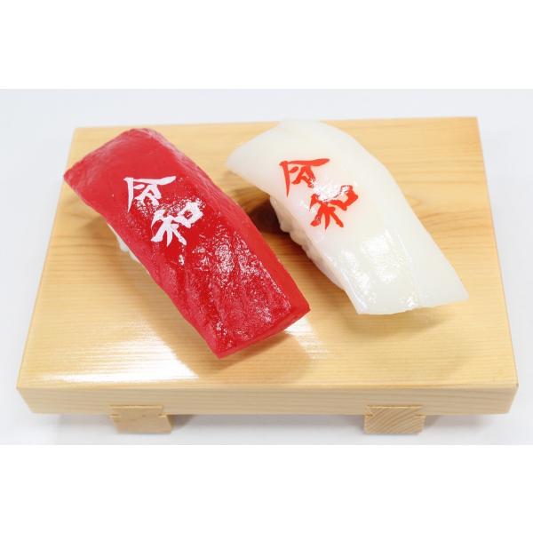 令和マグネット　紅白寿司　マグロ　イカ　雑貨　プレゼント　お土産