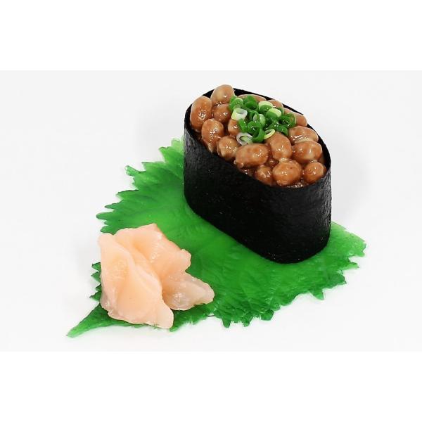 食品サンプル　スマートフォンスタンド　寿司　軍艦　納豆　スマホ　スタンド